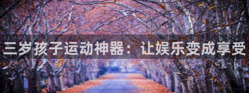 南宫大舞台官网下载招商电话地址查询：三岁孩子运动神器：让娱乐