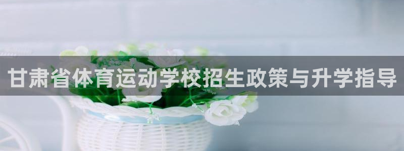 谈球吧：甘肃省体育运动学校招生政策与升学指导