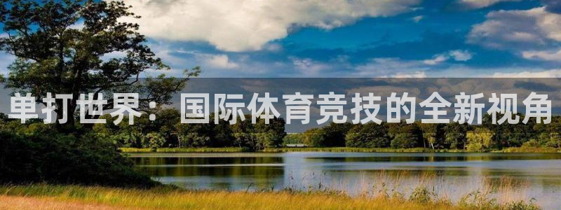 谈球吧：单打世界：国际体育竞技的全新视角
